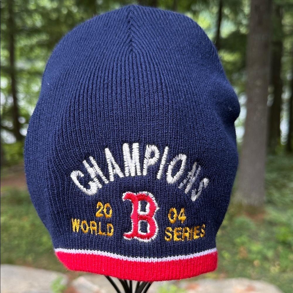 Champions 2004 World Series Boston Red Sox Hat Embroidered